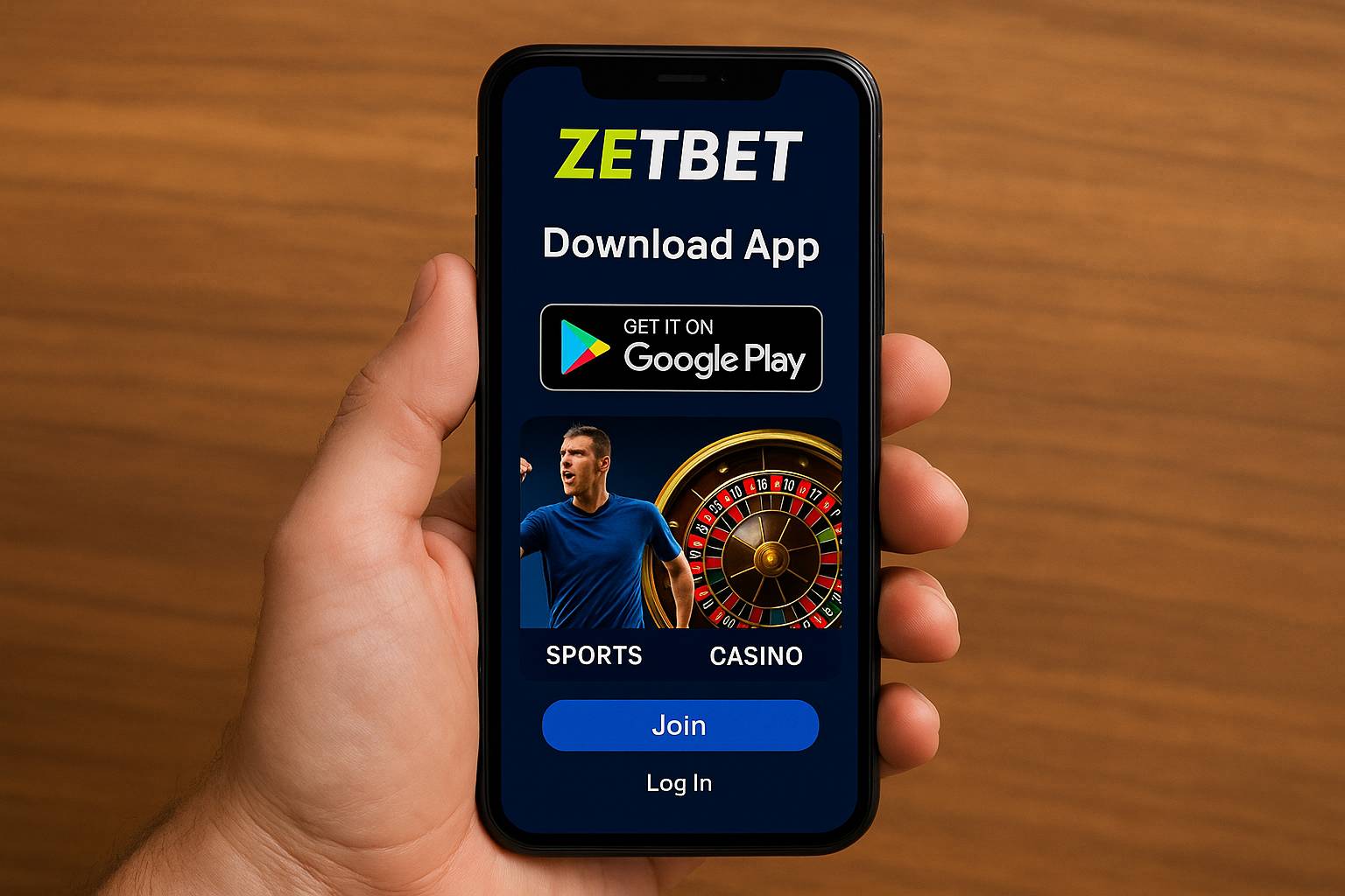 Baixar o ZETBET Cassino App